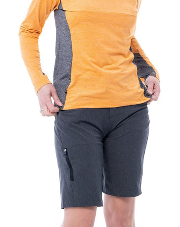 JolieRide Mountain Bike Short with Adjustable Waist (Liner Included)