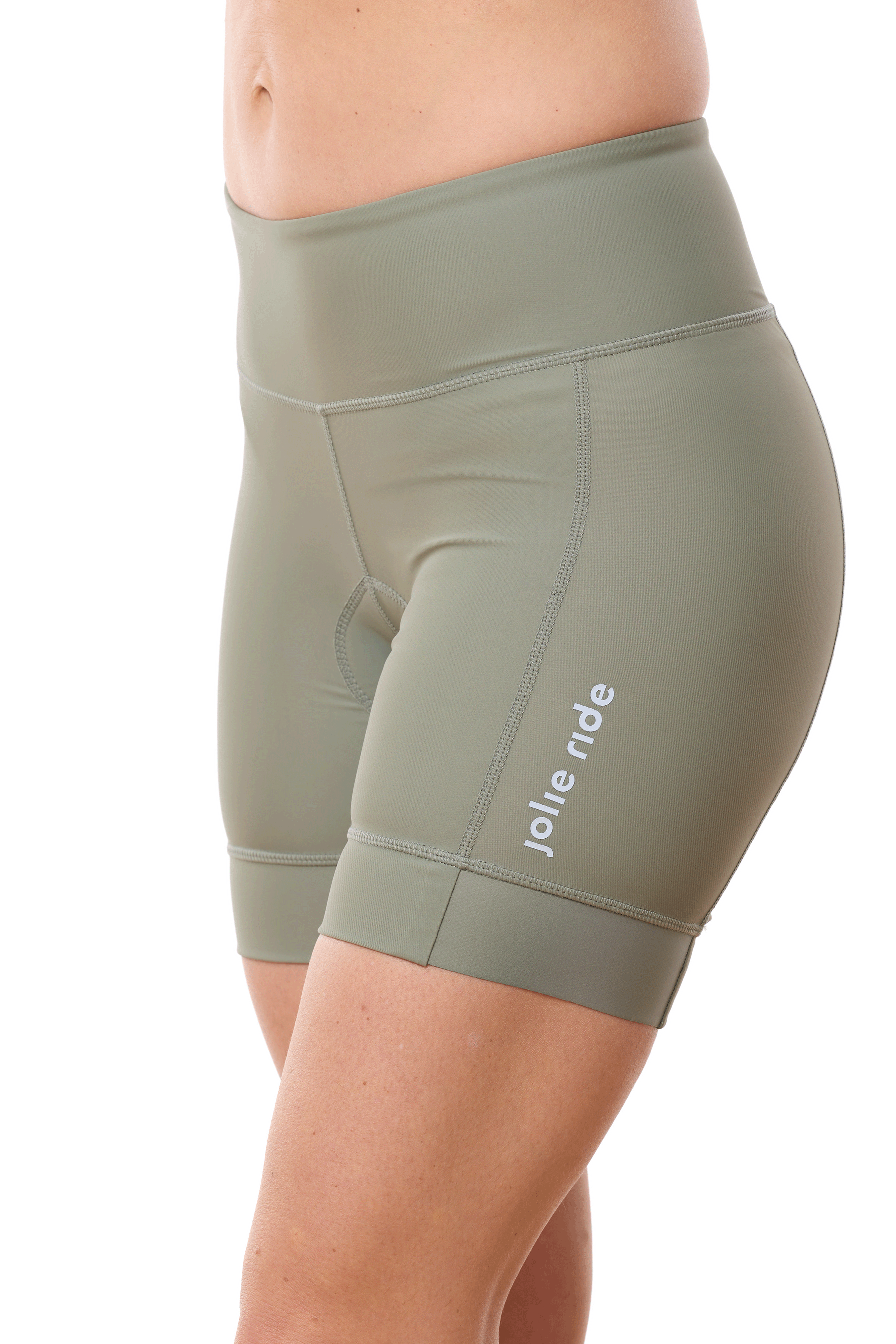 JolieRide Cycling shorts Avocado / XS Women's Best Mid-Thigh Cycling Shorts with 15 cm Inseam & UV Protection