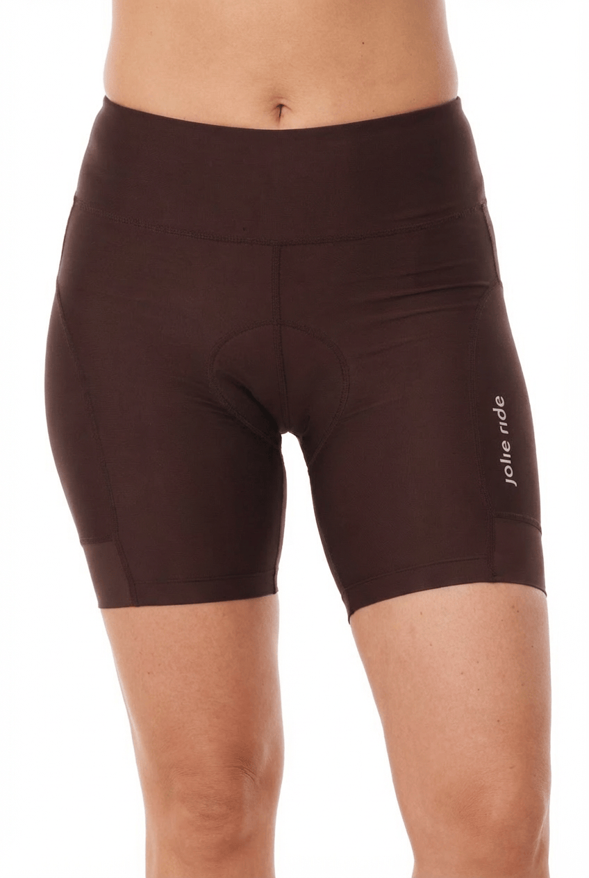 JolieRide Cycling shorts Women’s Mid Thigh Cycling Shorts | 15 cm (6") Inseam with UV Protection