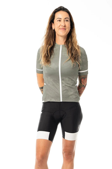 JolieRide Jersey Avocado bloom / XS Tempo Cycling Jersey