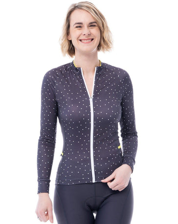 JolieRide Gradient blue / XXL Cadence Long Sleeve Cycling Jersey