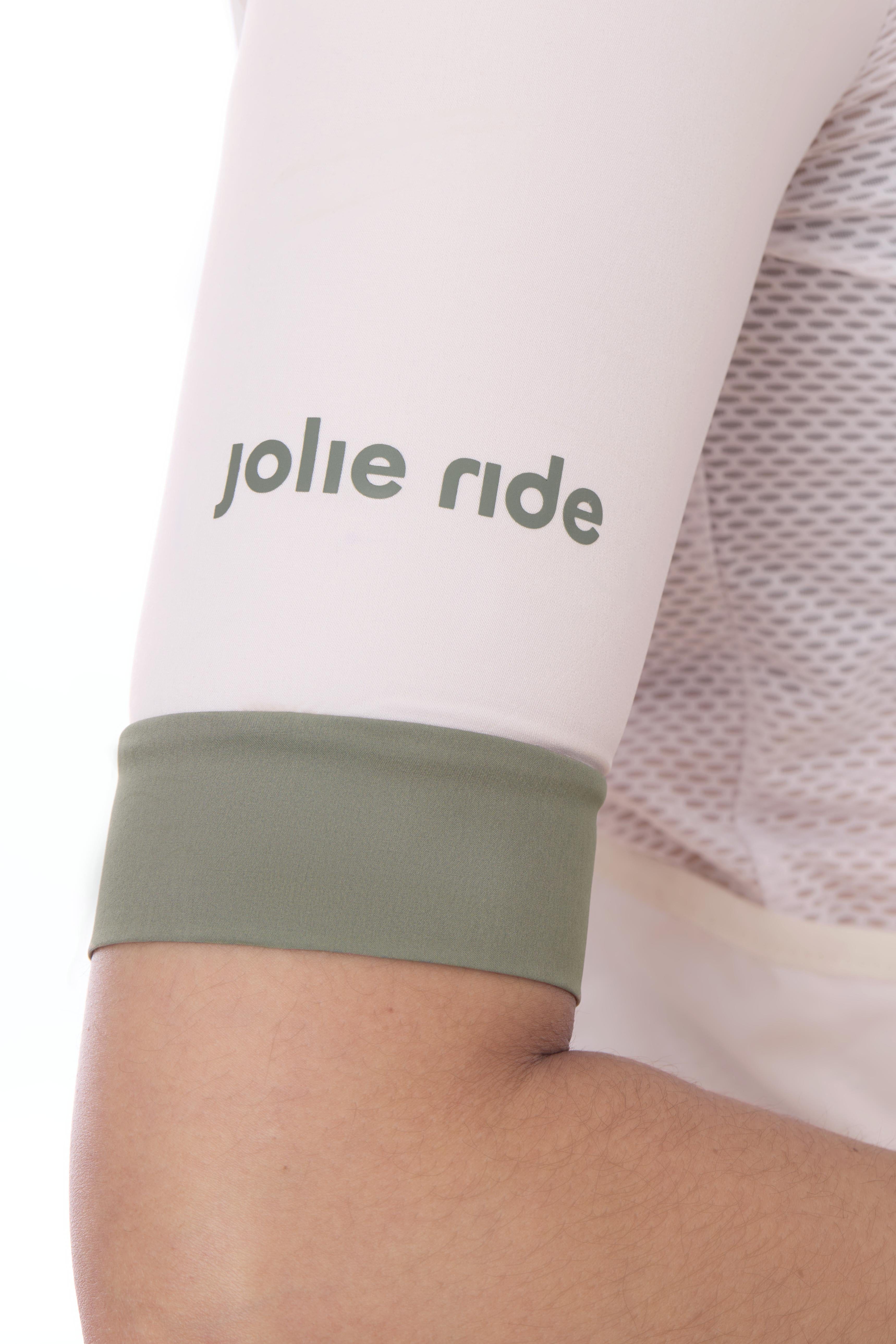 JolieRide Jersey loose fit cycling jersey with UV protection and storage pockets