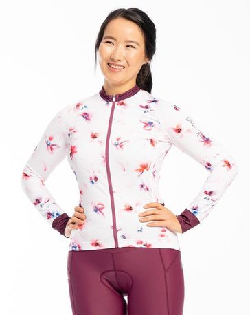 JolieRide Gradient blue / XXL Cadence Long Sleeve Cycling Jersey