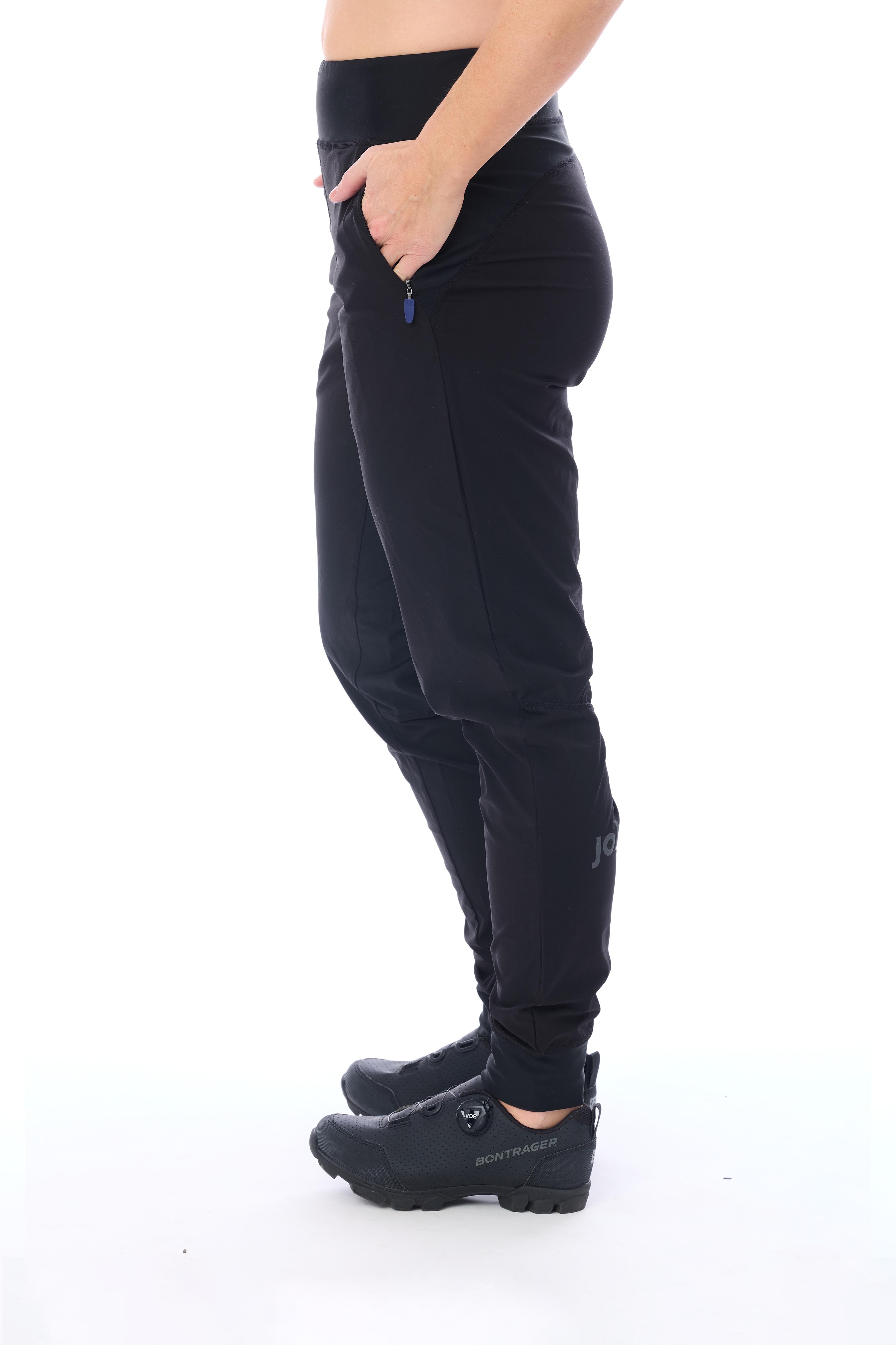 JolieRide Pants mtb jogger pants - lightweight with wide yoga-like waistband