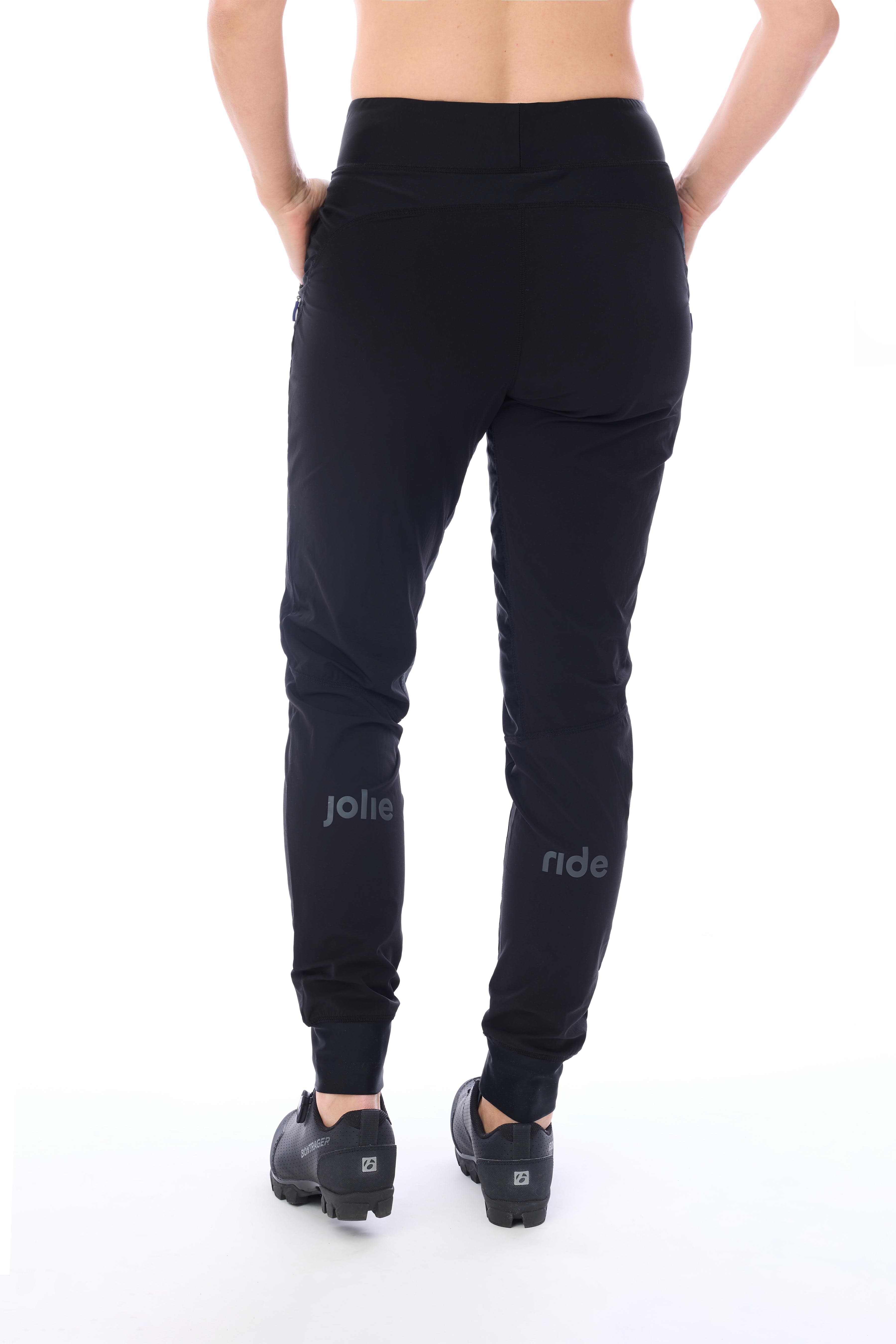 JolieRide Pants mtb jogger pants - lightweight with wide yoga-like waistband