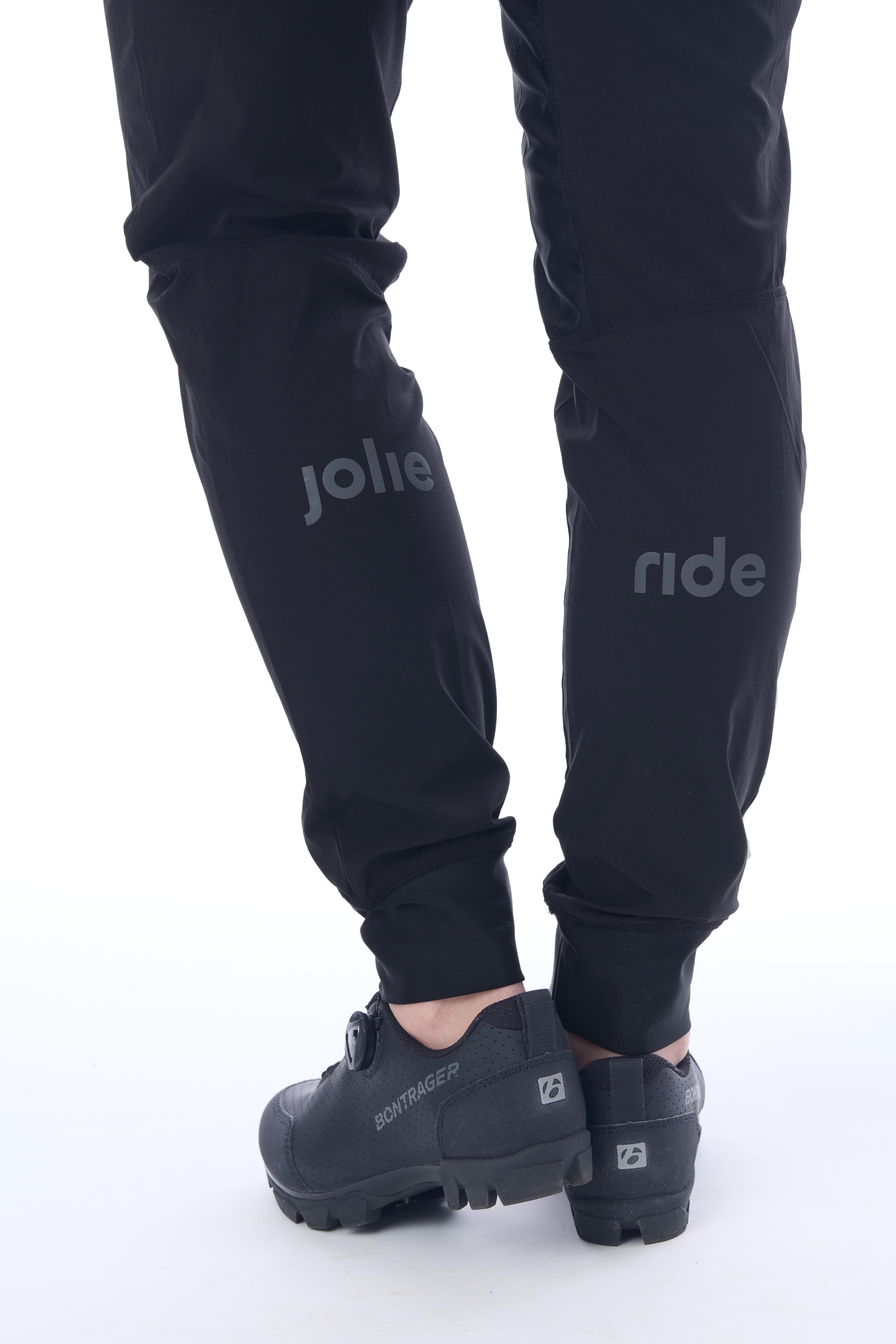 JolieRide Pants mtb jogger pants - lightweight with wide yoga-like waistband