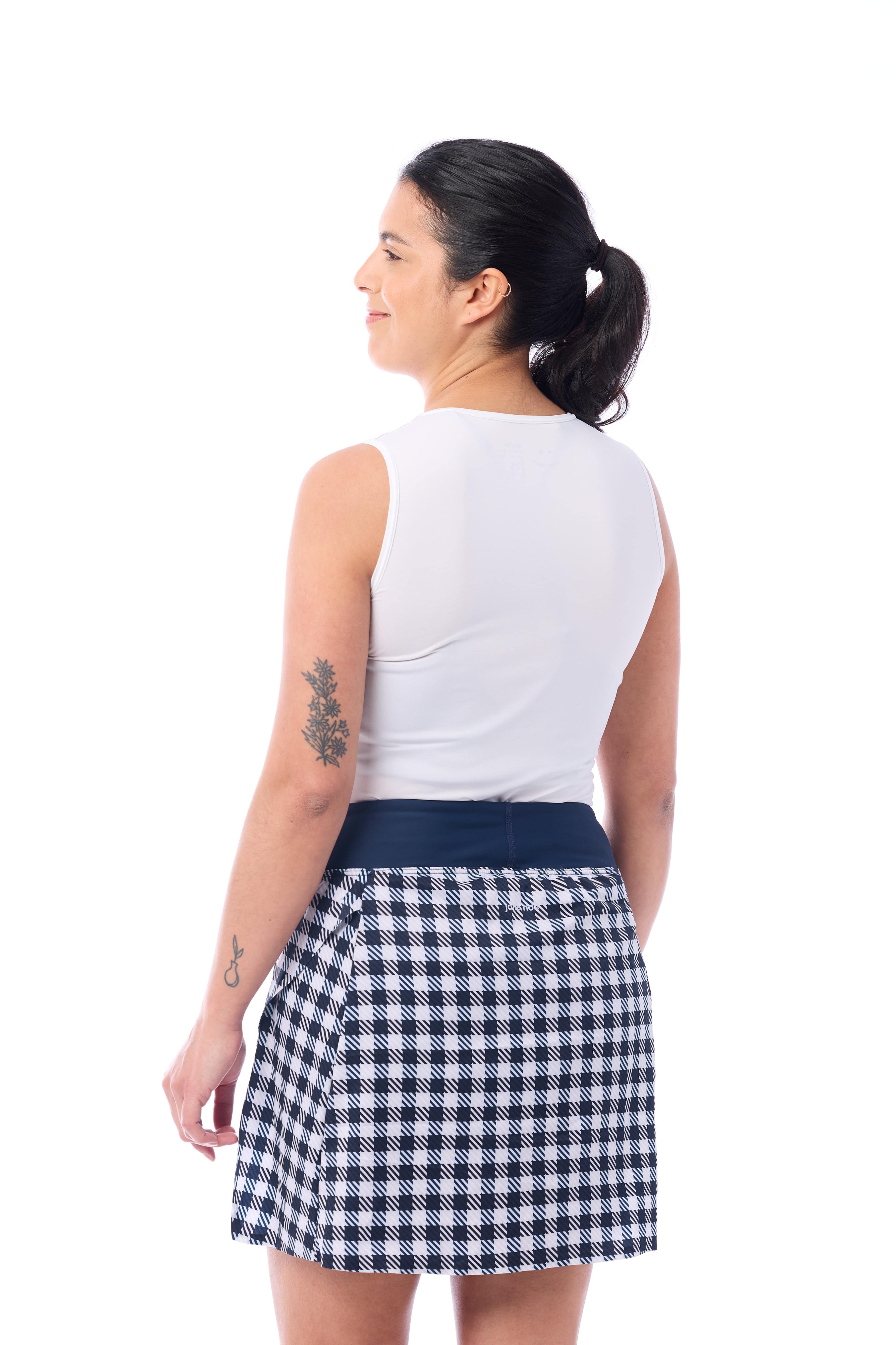 JolieRide Skirt cycling skirt with cycling shorts and 50+ UV protection