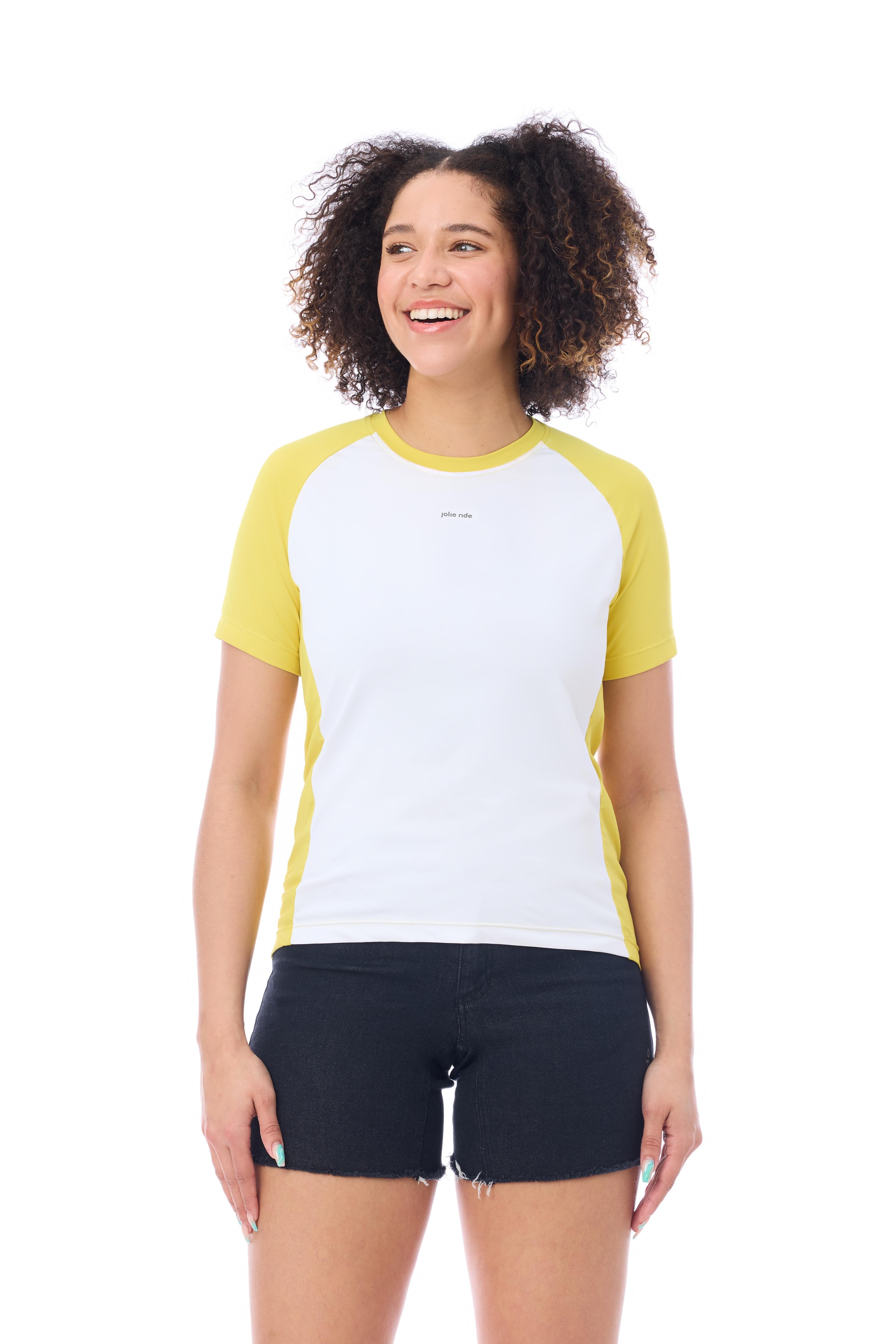 JolieRide T-Shirt citrus / XS mtb t-shirt with moisture-wicking & odor-neutralizing fabric