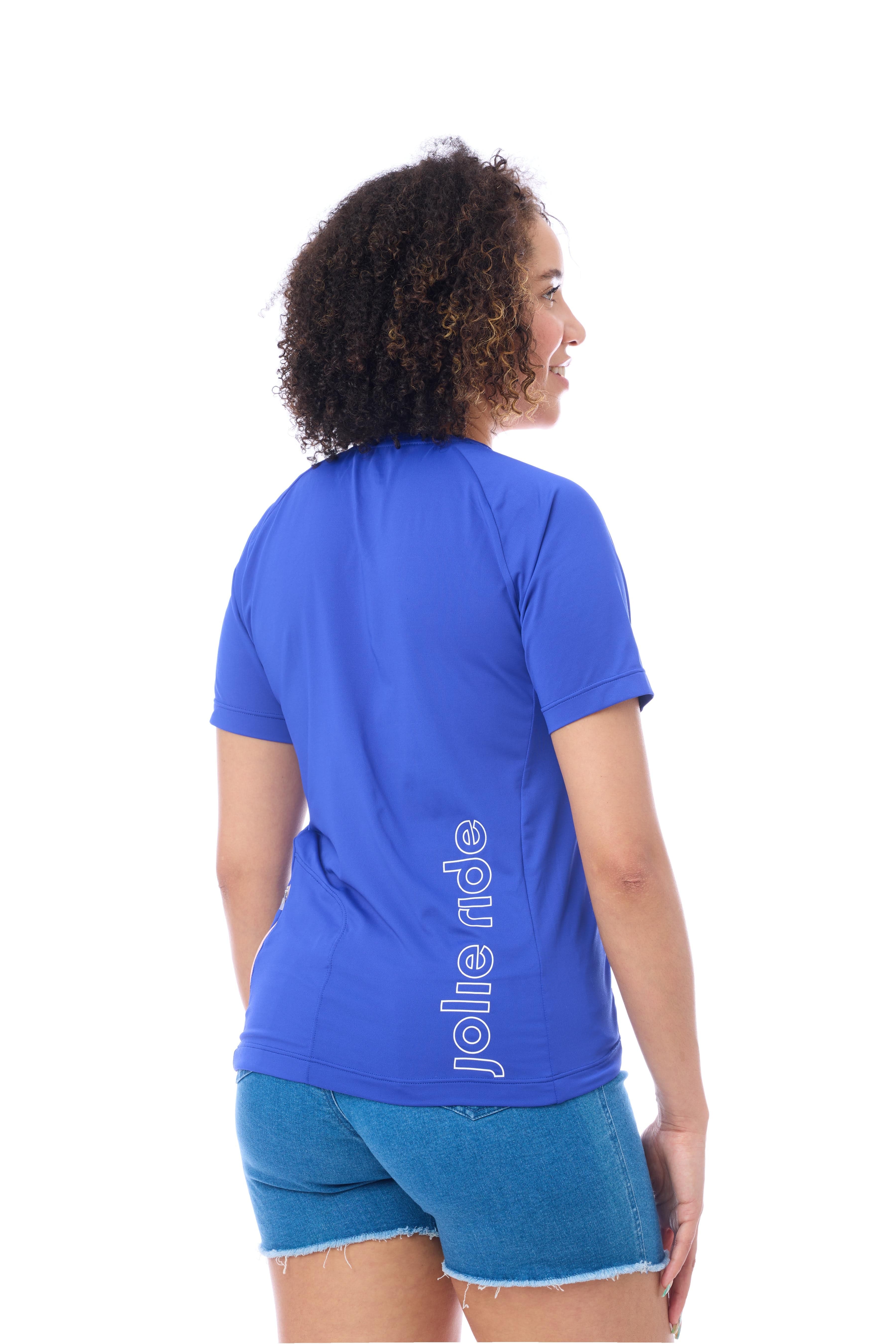 JolieRide T-Shirt mtb t-shirt with moisture-wicking & odor-neutralizing fabric