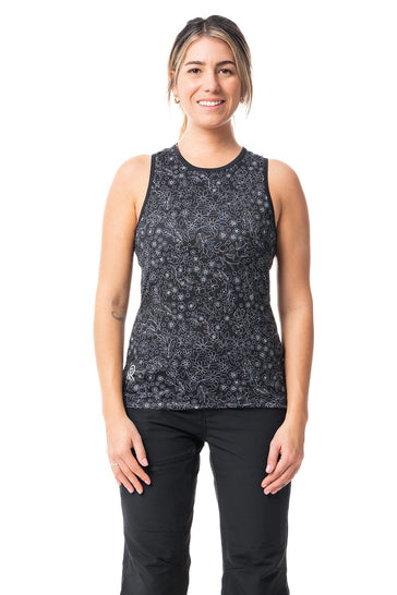 JolieRide Tank top Neon Pink / XS Alba+ Mountain Bike Tank Top