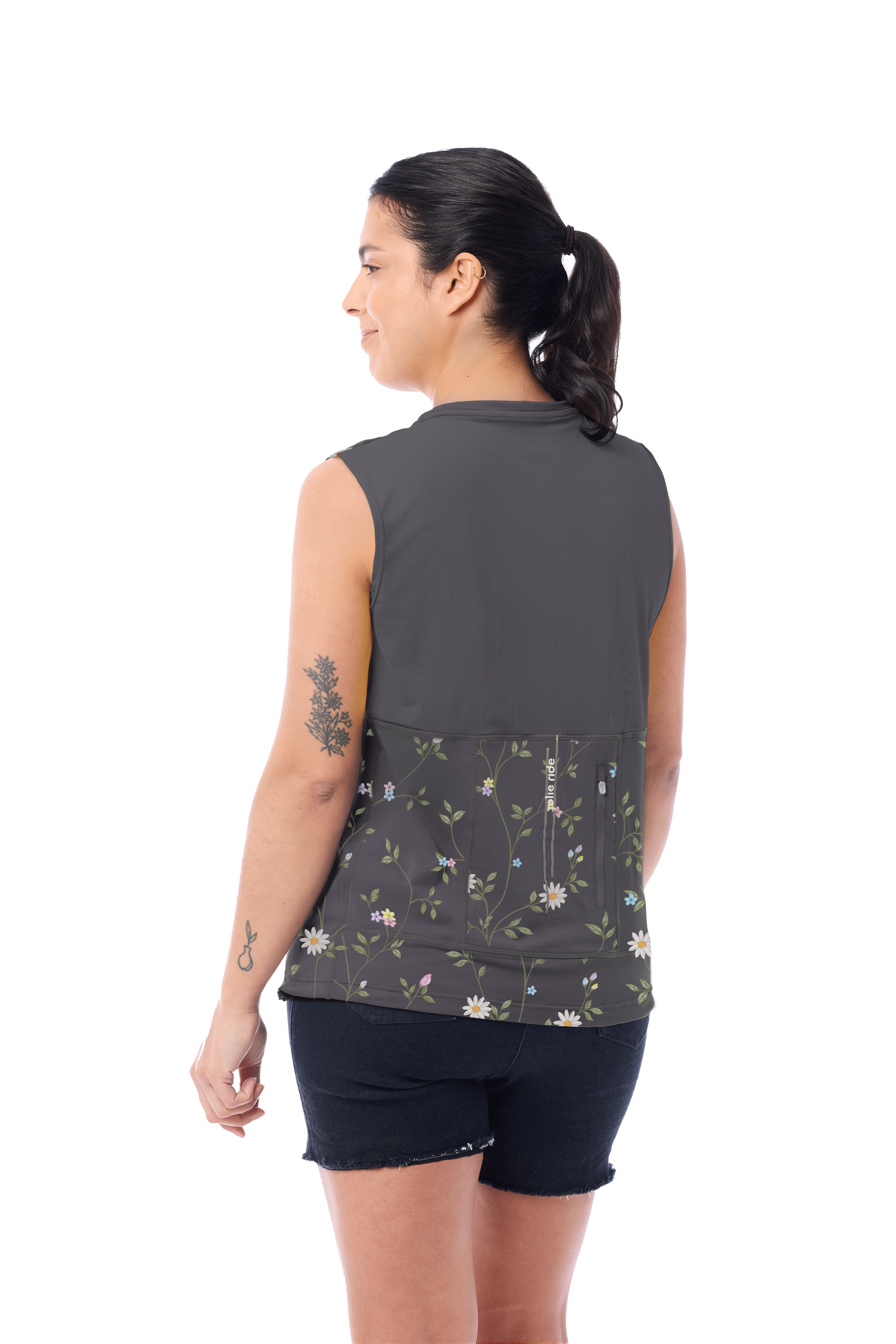 JolieRide Tank top mtb sleeveless jersey - lightweight, moisture wicking