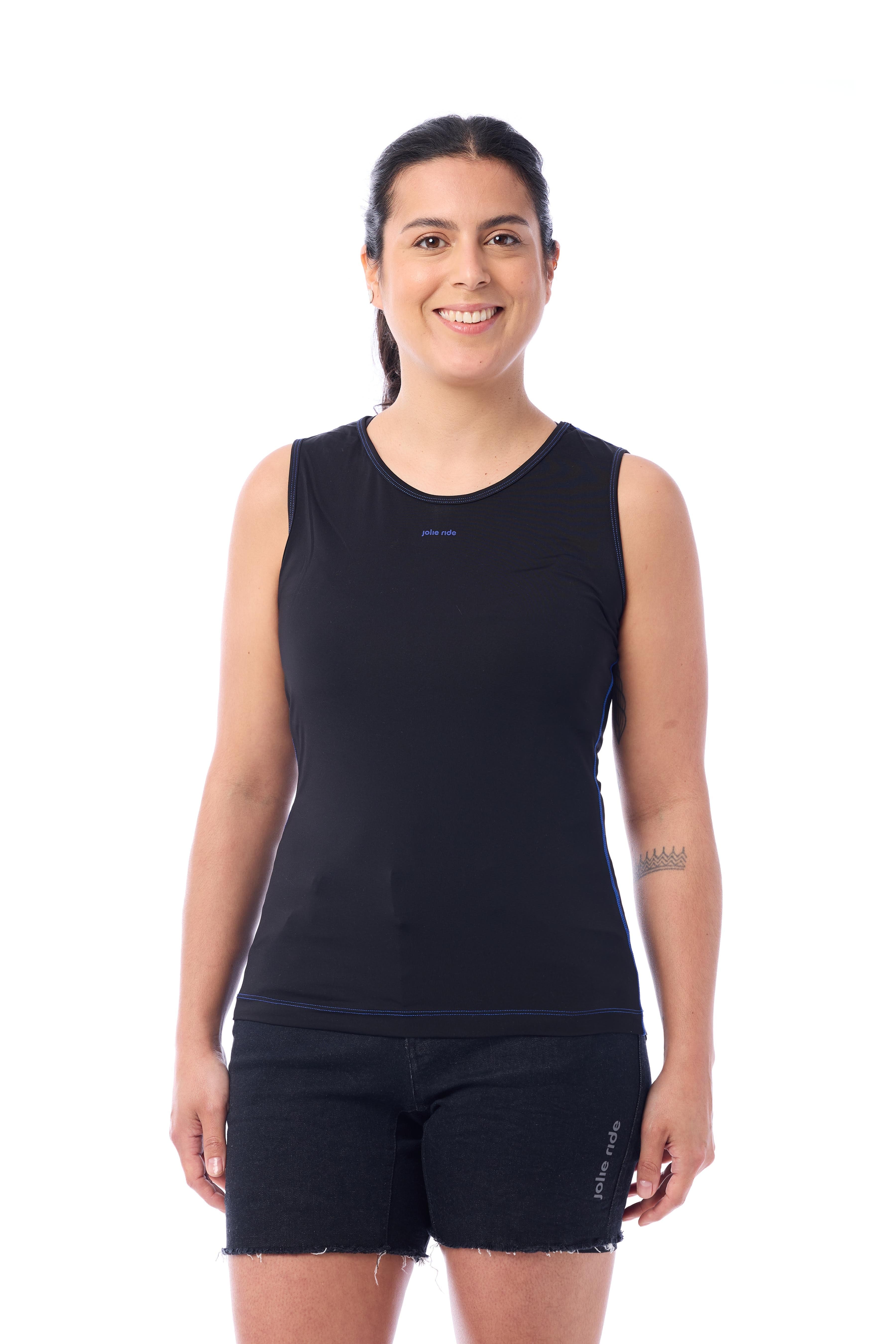 JolieRide base layers Black / XS sleeveless base layer for women | moisture-wicking & temperature regulation