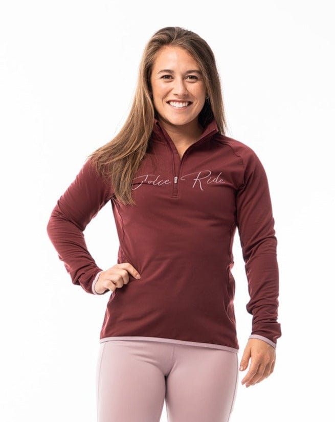 JolieRide Brick Red / XS Horizon Top Base Layer