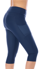 JolieRide Cycling shorts 3/4 cycling shorts with yoga-style waist and anti-shock padding