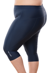 JolieRide Cycling shorts 3/4 cycling shorts with yoga-style waist and anti-shock padding