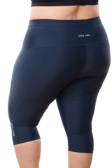 JolieRide Cycling shorts 3/4 cycling shorts with yoga-style waist and anti-shock padding