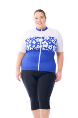 JolieRide Cycling shorts 3/4 cycling shorts with yoga-style waist and anti-shock padding