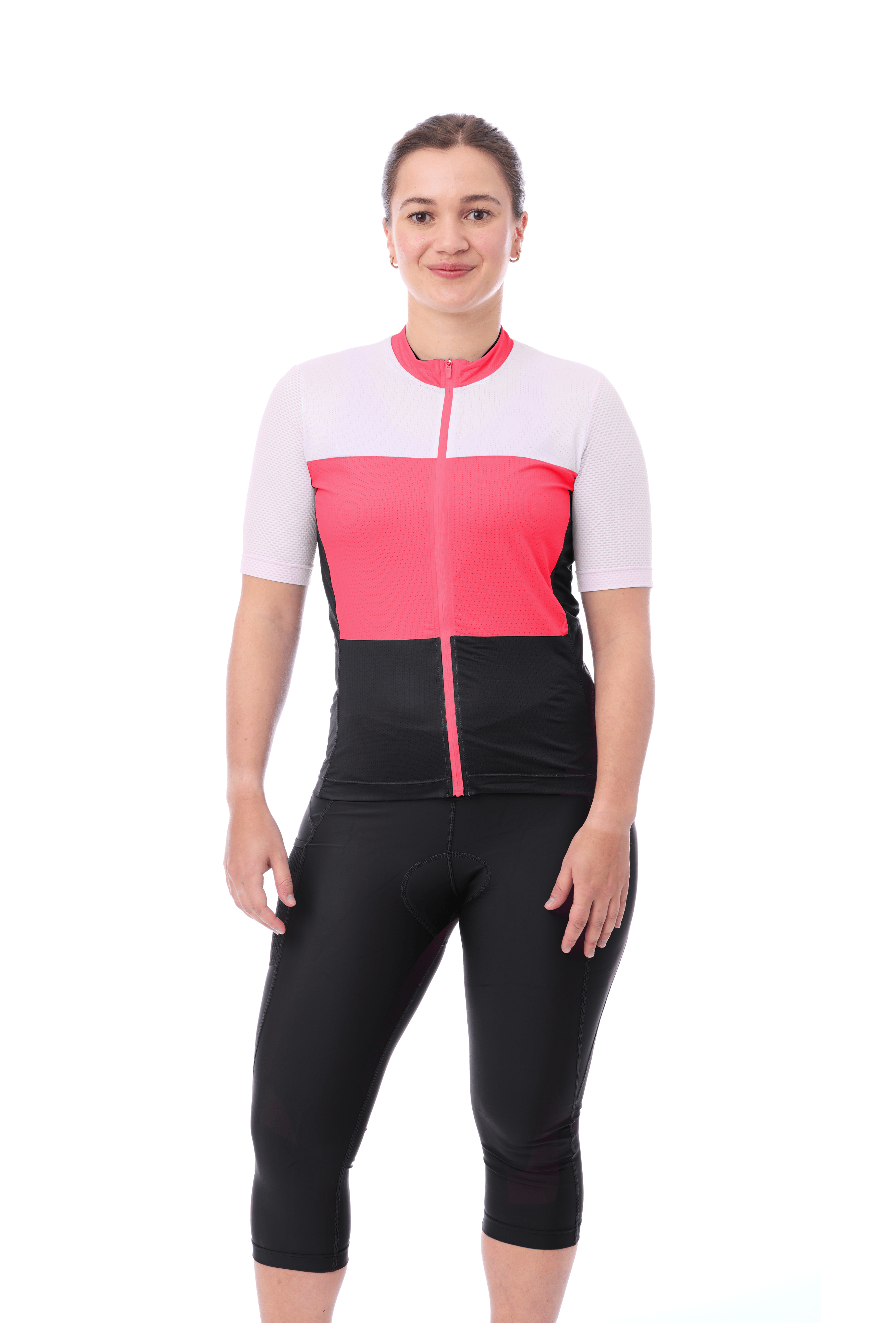 JolieRide Cycling shorts 3/4 cycling shorts with yoga-style waist and anti-shock padding