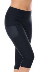 JolieRide Cycling shorts 3/4 cycling shorts with yoga-style waist and anti-shock padding