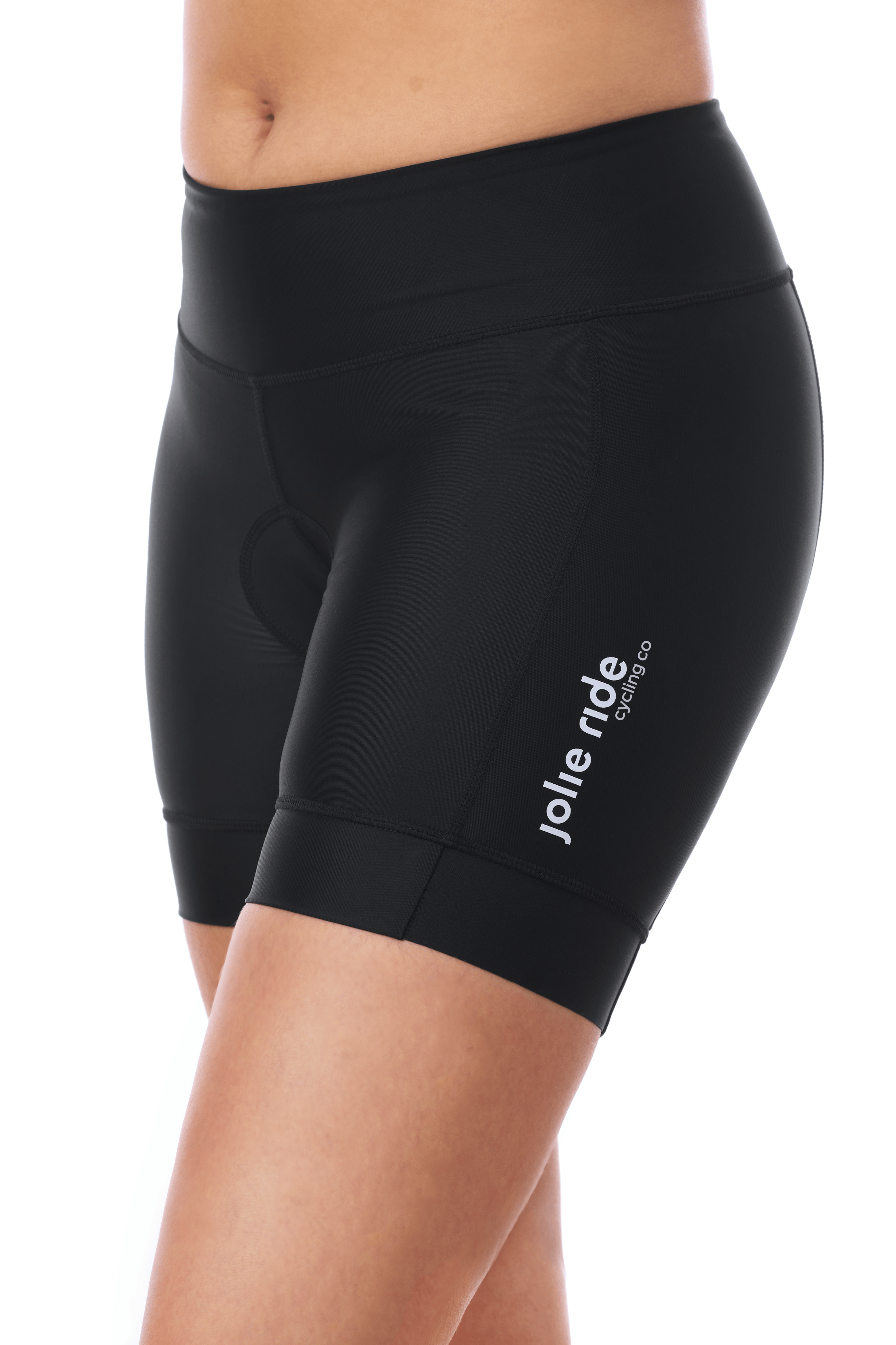 JolieRide Cycling shorts Black / XS Women’s Mid Thigh Cycling Shorts | 15 cm (6") Inseam with UV Protection