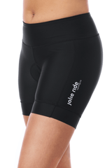 JolieRide Cycling shorts Black / XS Women’s Mid Thigh Cycling Shorts | 15 cm (6") Inseam with UV Protection