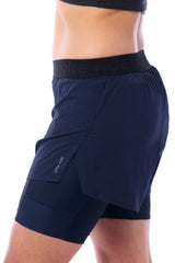 JolieRide Cycling shorts cycling shorts with over-shorts and 50+ UV protection  #color_navy, marine