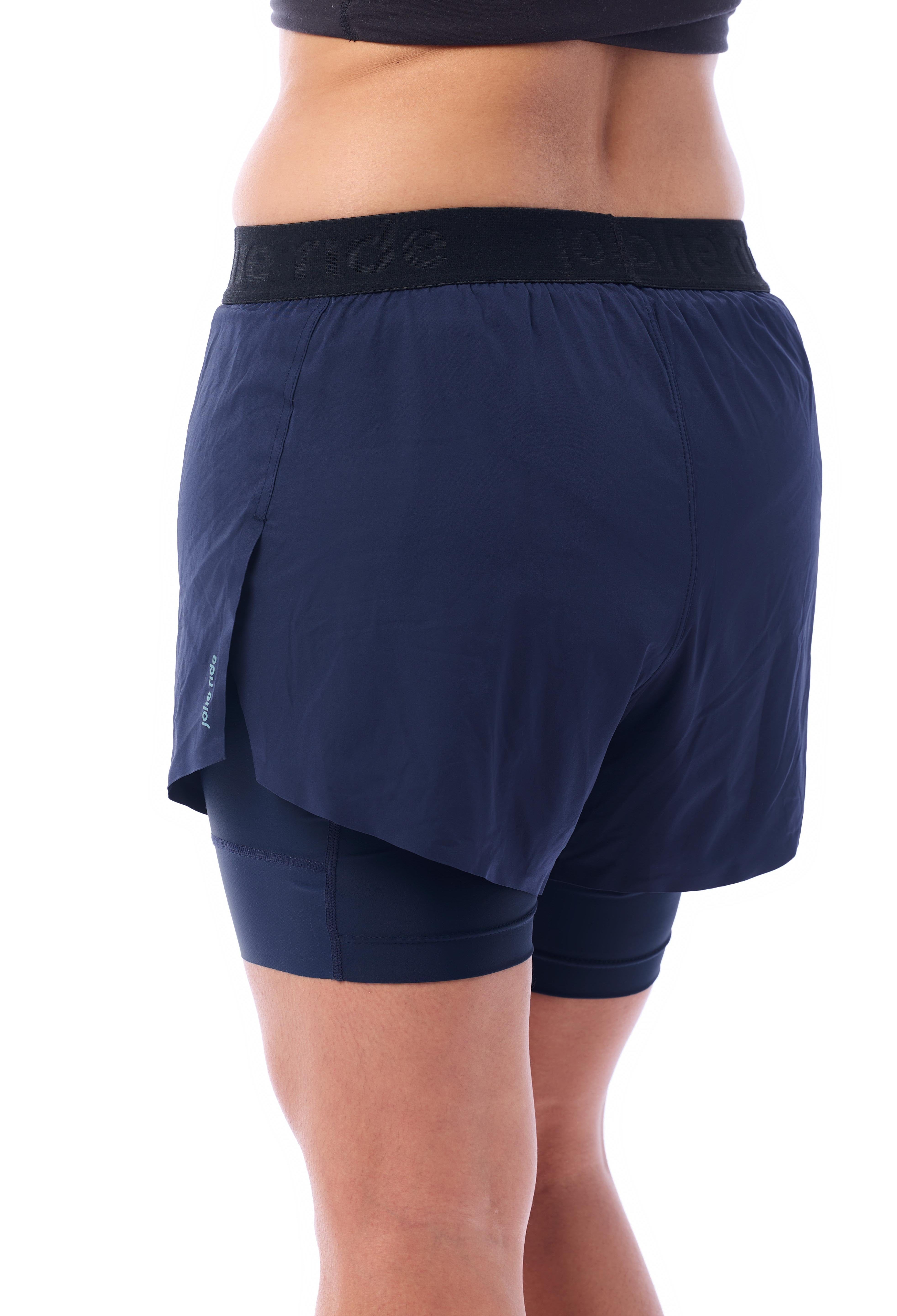 JolieRide Cycling shorts cycling shorts with over-shorts and 50+ UV protection  #color_navy, marine