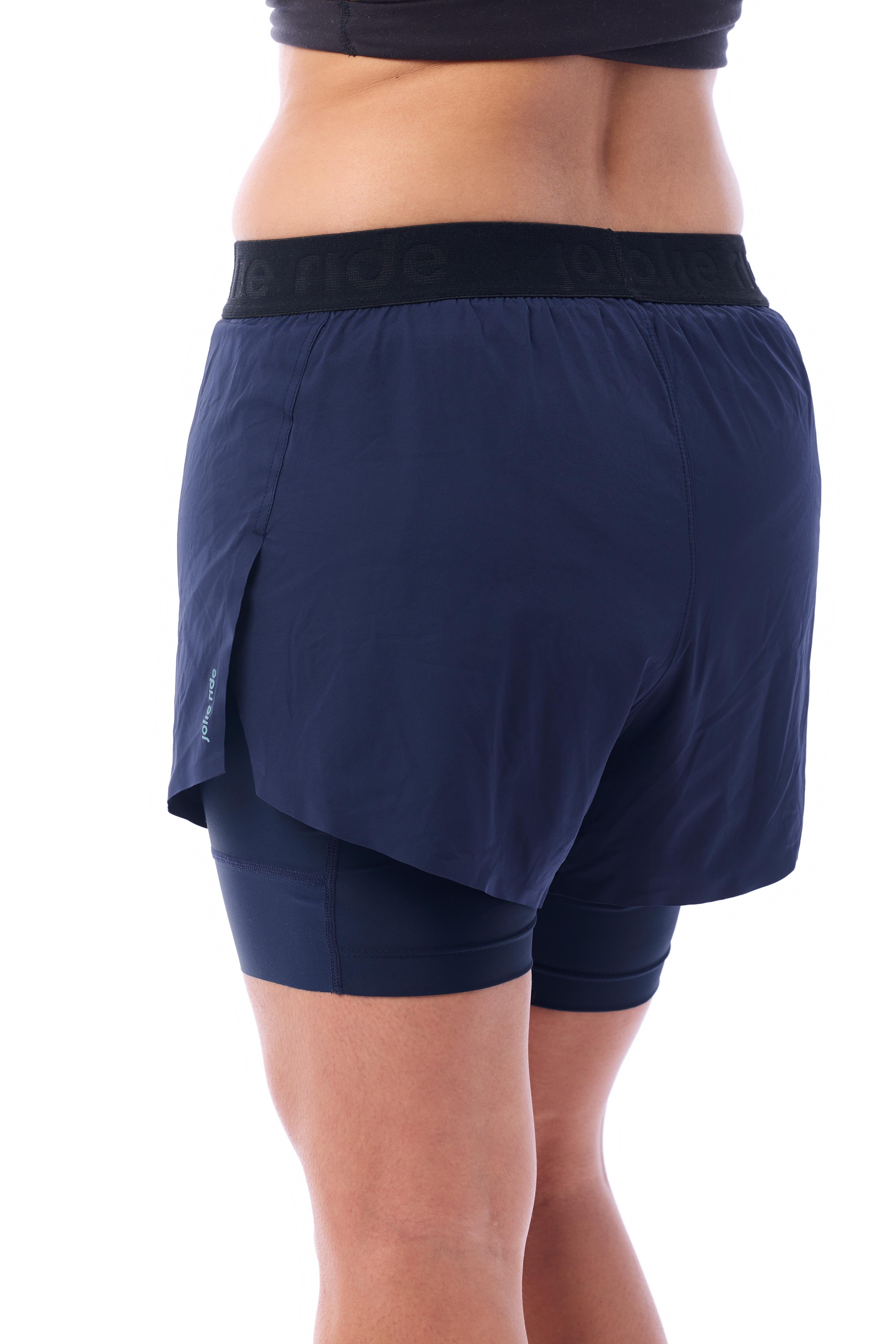 JolieRide Cycling shorts cycling shorts with over-shorts and 50+ UV protection
