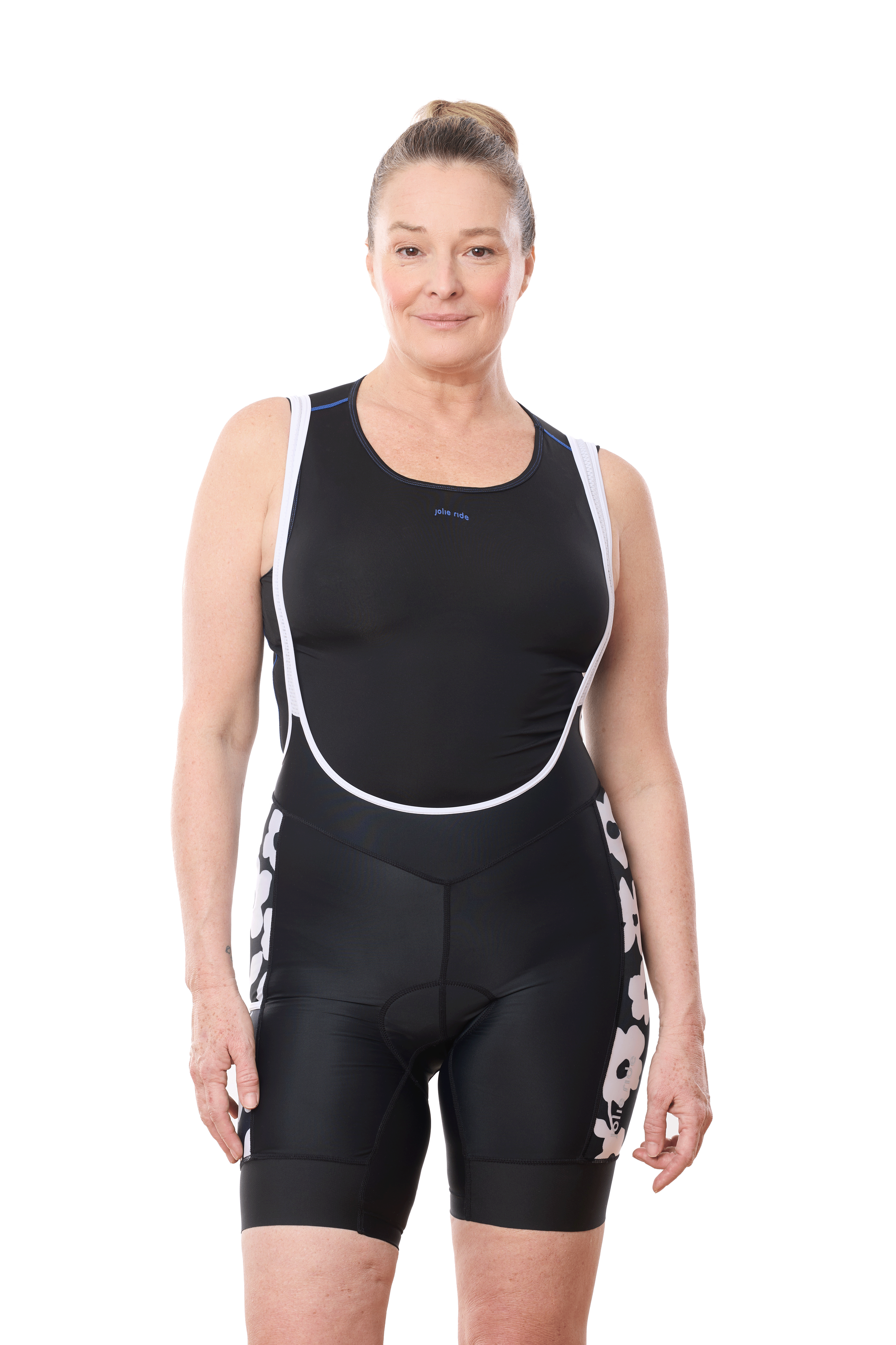 JolieRide Cycling shorts women cycling bib with high waist, gel padding and secure fit
