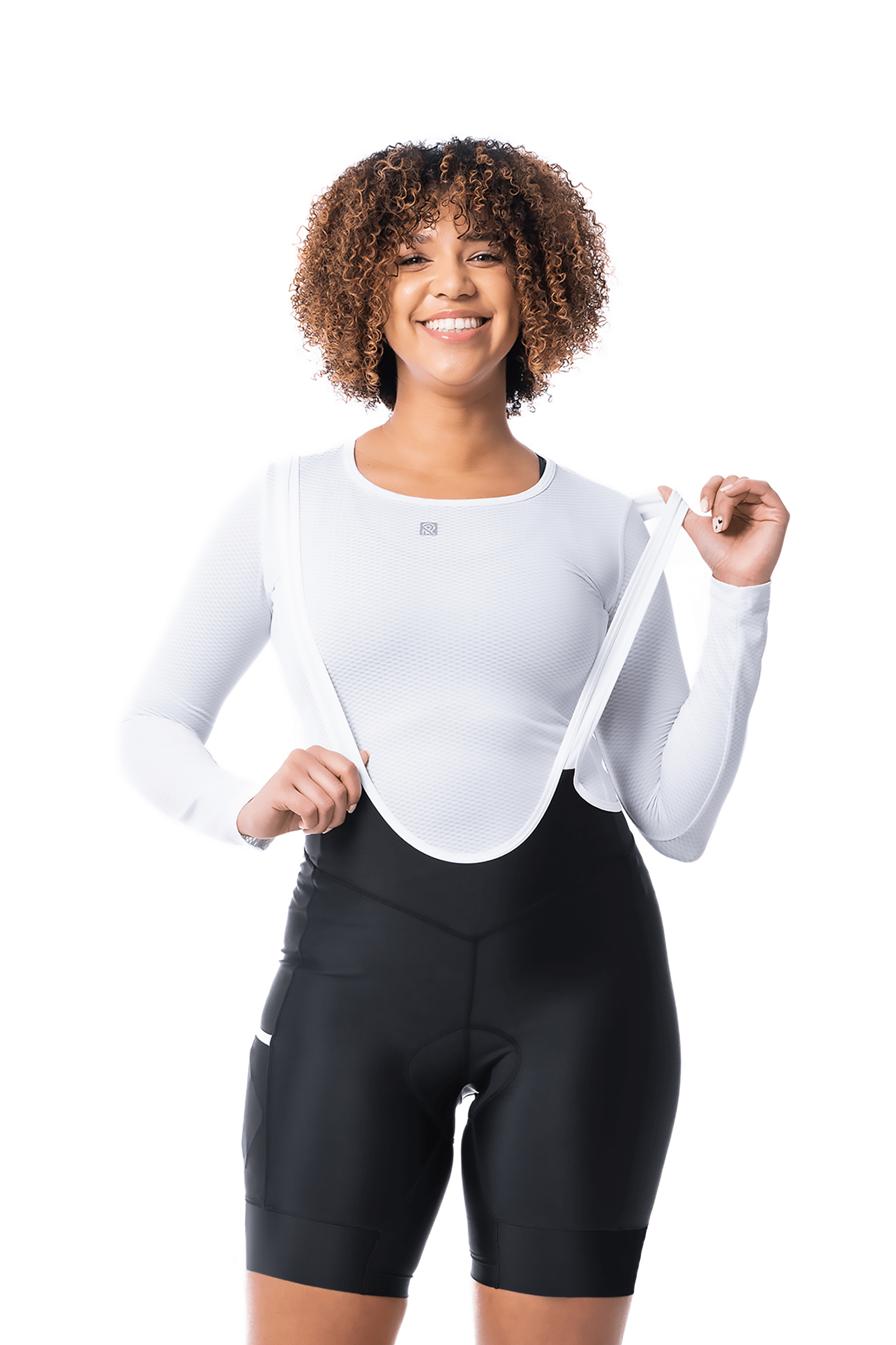 JolieRide Cycling shorts women cycling bib with high waist, gel padding and secure fit