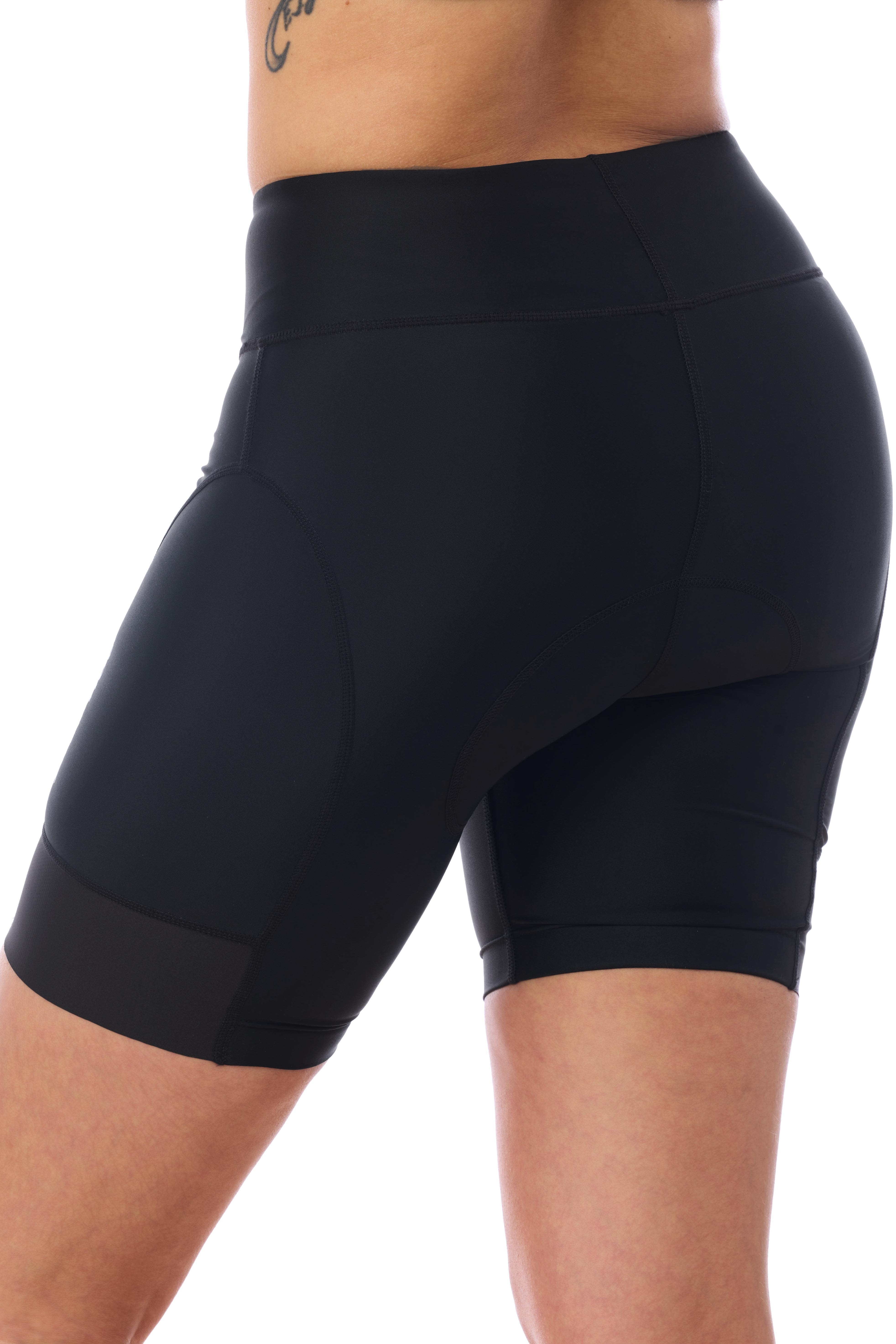 JolieRide Cycling shorts women's cycling shorts with anti-shock pad and wide waistband