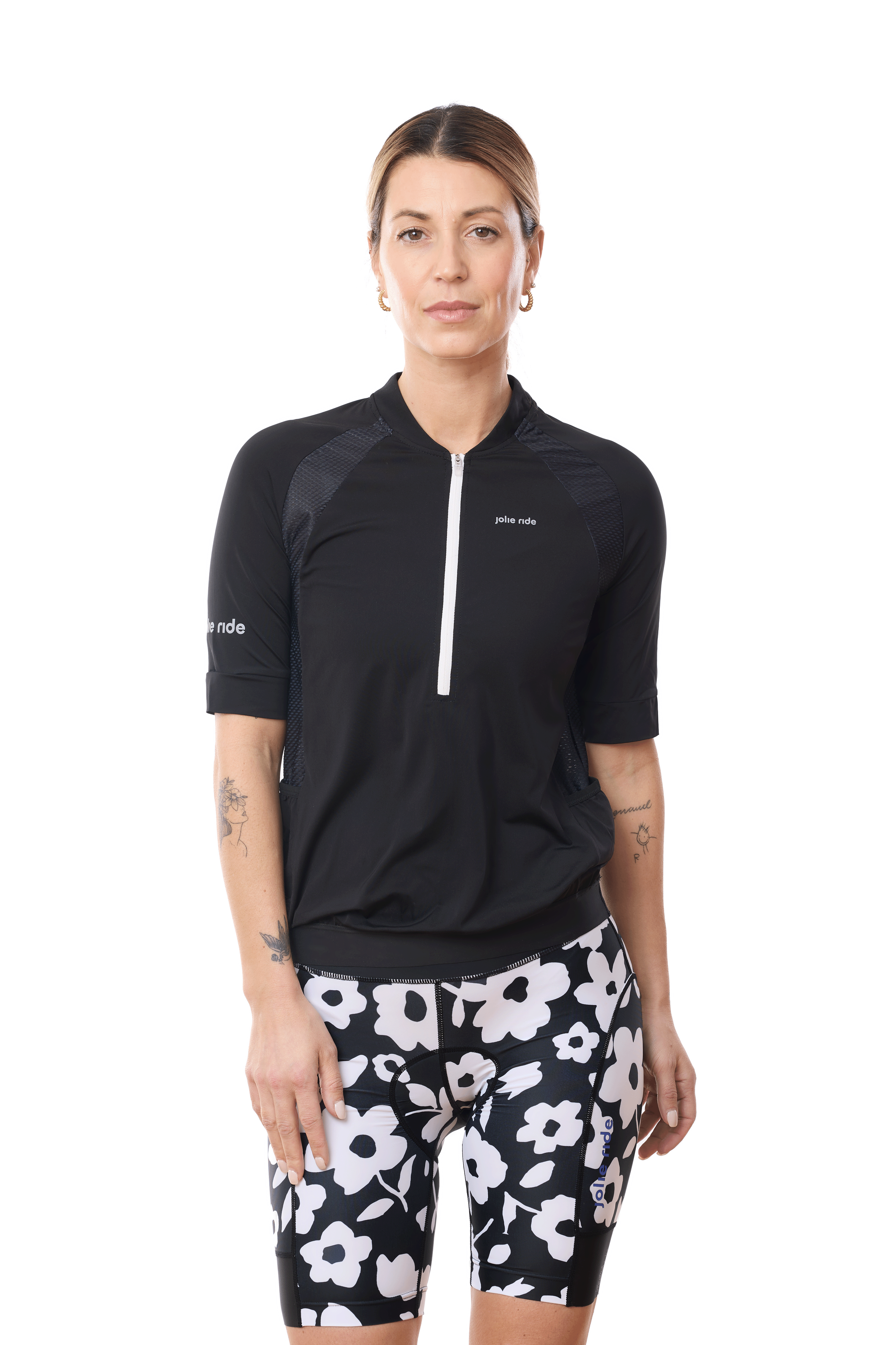 JolieRide Cycling shorts Women’s Mid Length Cycling Shorts with Wide Waistband