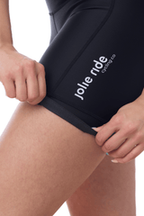 JolieRide Cycling shorts Women’s Mid Length Cycling Shorts with Wide Waistband