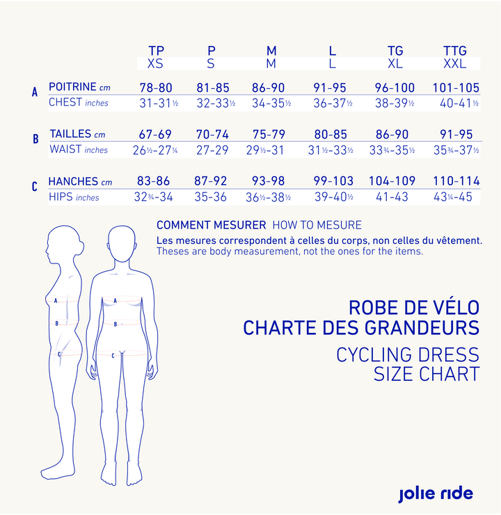 JolieRide Dress women's cycling dress - featherlight, quick-dry fabric and 50+ UV protection