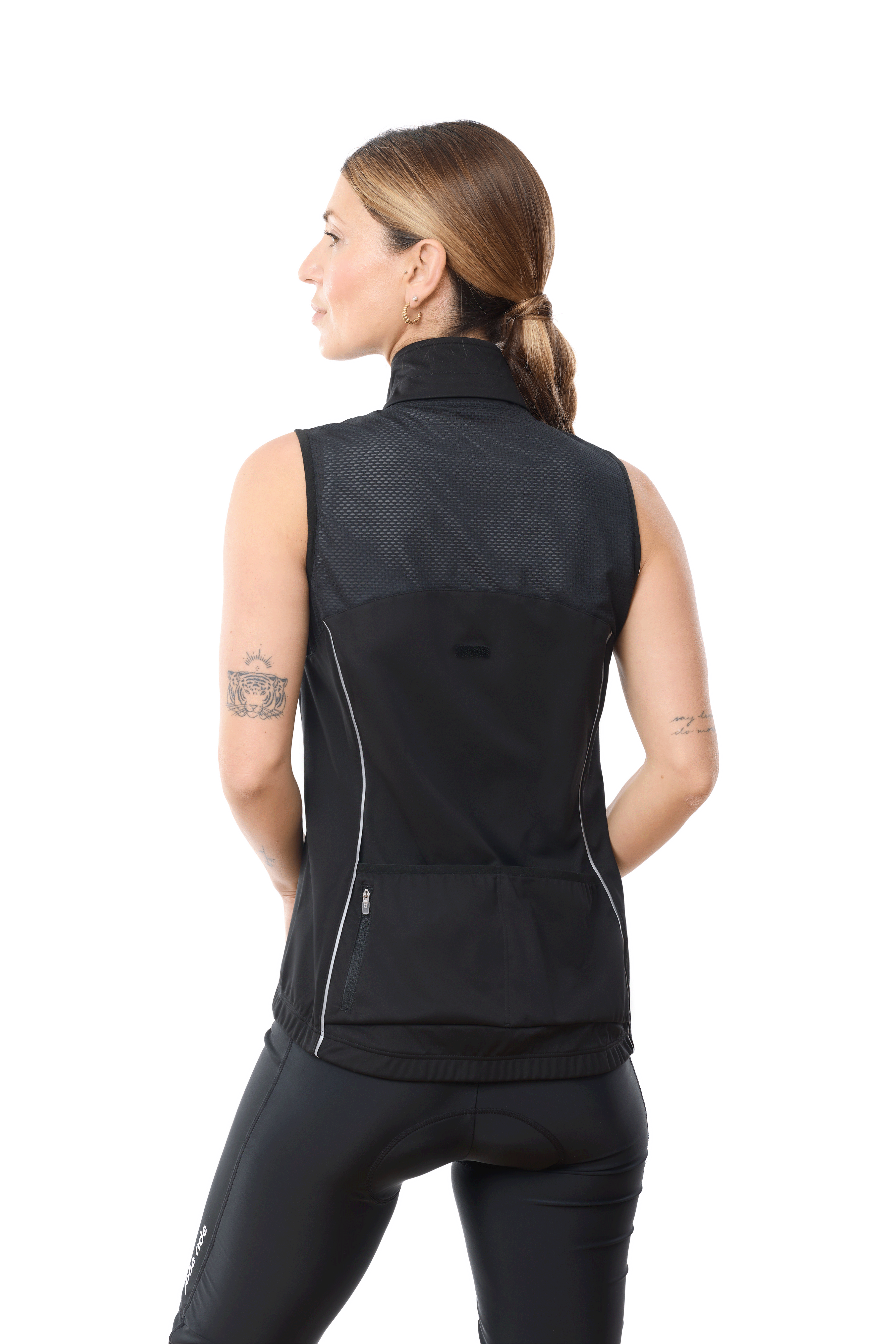 JolieRide Jacket Water-Resistant 2-in-1 Cycling Jacket with Removable Sleeves