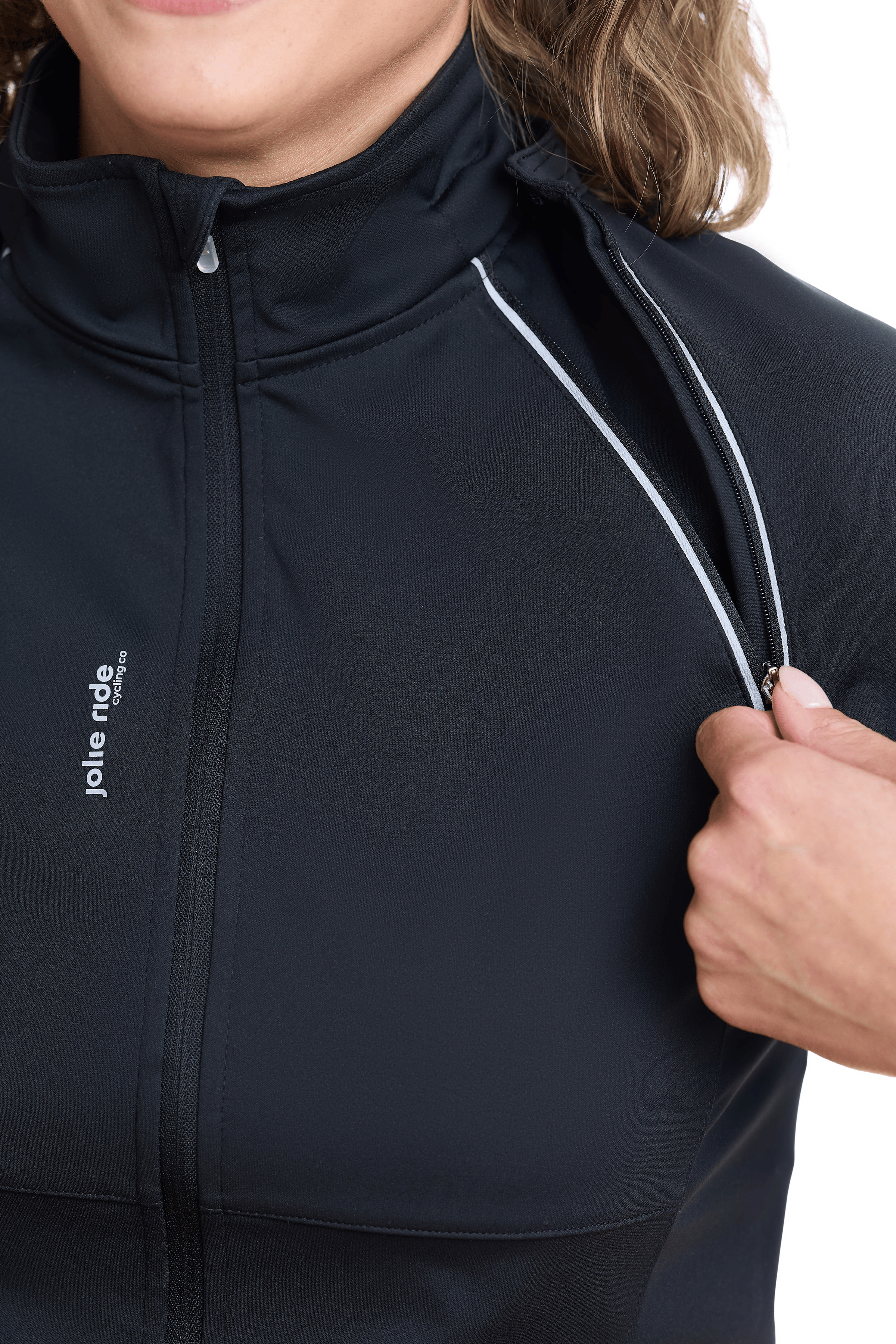 JolieRide Jacket Women’s 2 in 1 Cycling Jacket with Removable Sleeves 1