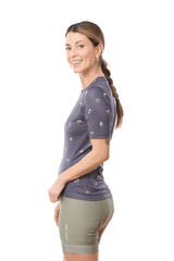 JolieRide Jersey low collar cycling jersey with UV protection & storage pockets (2025)