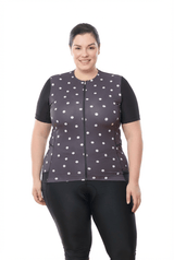 JolieRide Jersey Polka Dots / 1X Women’s Low Collar Cycling Jersey