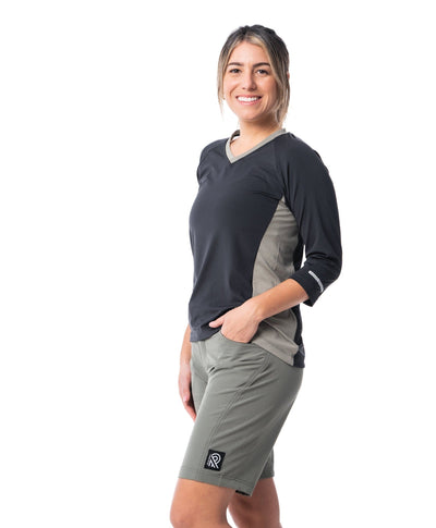 JolieRide Jersey Popula+ Mountain Bike 3/4 Sleeve jersey