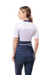 JolieRide Jersey women's colorblock cycling jersey with UV protection, breathability, and storage (2025)