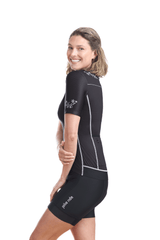 JolieRide Jersey Women’s Lightweight Cycling Jersey with 5 Pockets #color_black-and-western, noir-western