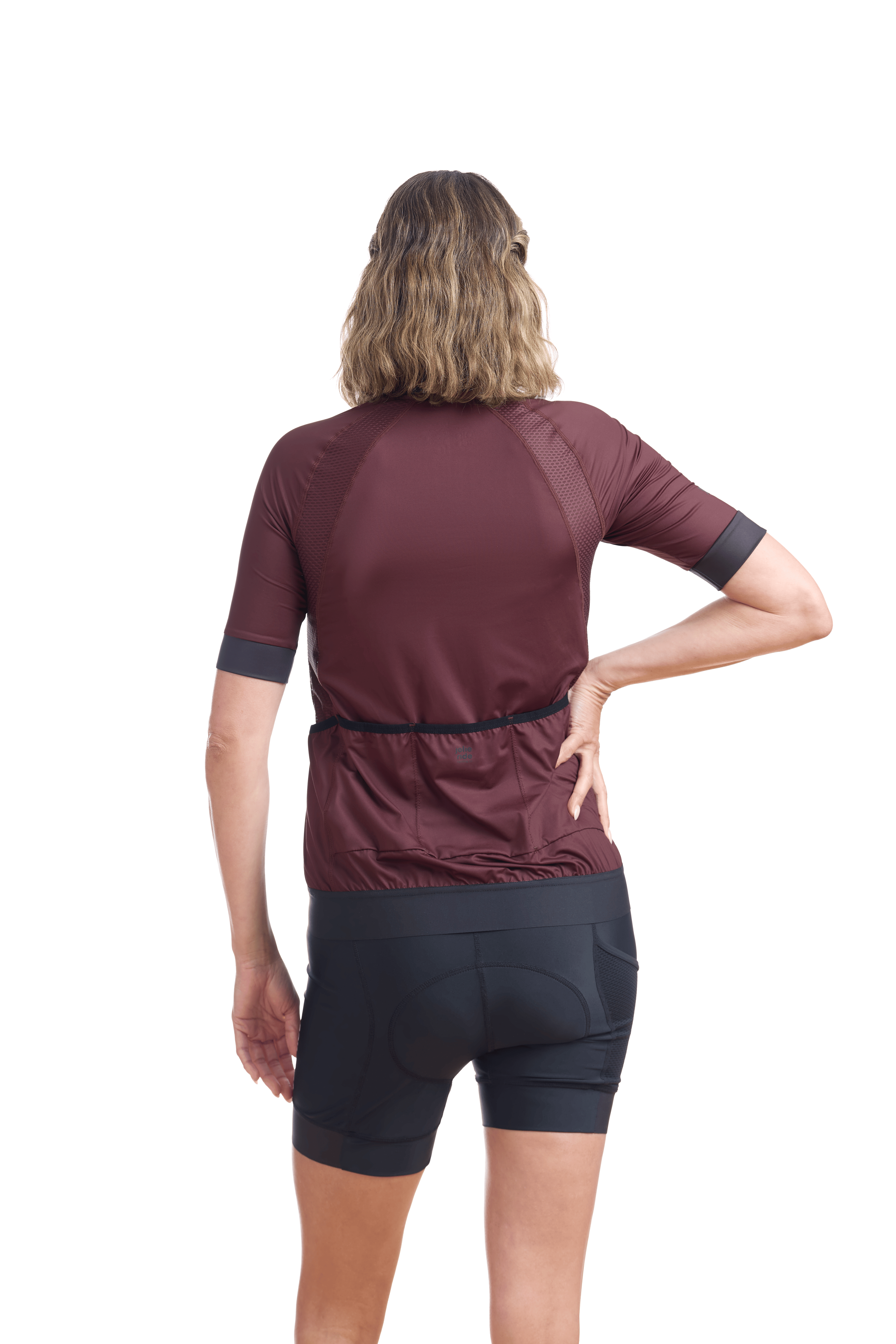 JolieRide Jersey Women’s Loose Fit Cycling Jersey | UV Protection with Pockets