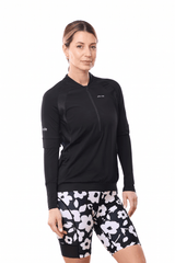 JolieRide Jersey Women’s Loose Fit Cycling Jersey | UV Protection with Pockets