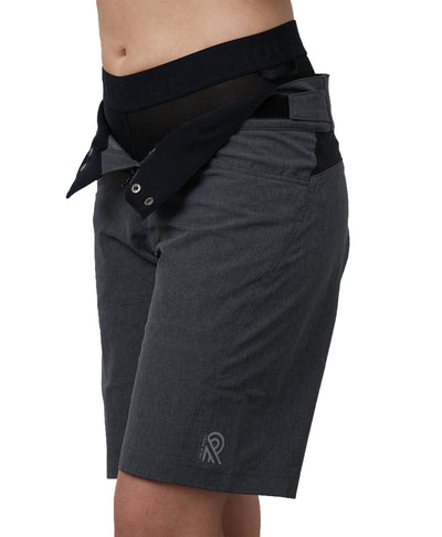 JolieRide Mountain Bike Short with Adjustable Waist (Liner Included)