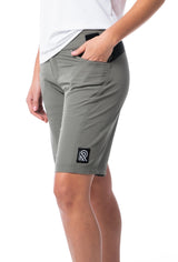 JolieRide MTB shorts mtb shorts with detachable padded mesh cycling short 2024 #color_avocado, avocat