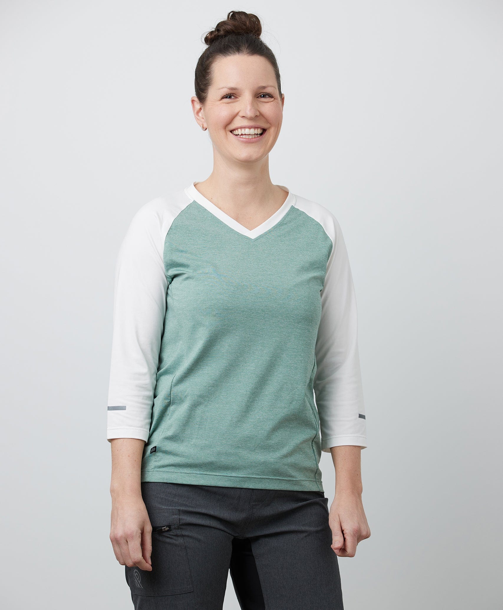 JolieRide T-Shirt Grass / XS popula mtb jersey 3/4-sleeve-FINAL SALE