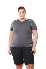 JolieRide T-Shirt GREY / 1X mtb t-shirt with moisture-wicking