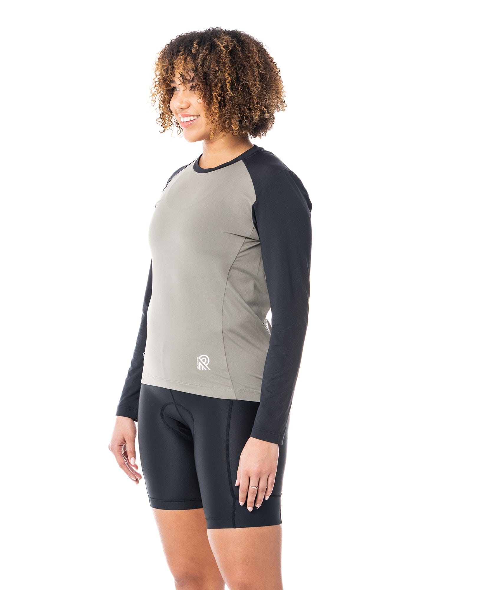 JolieRide T-Shirt Rosa Long Sleeve Mountain Bike Jersey