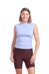JolieRide Tank top Lavender / XS Women’s Ruched Sleeveless Cycling Jersey