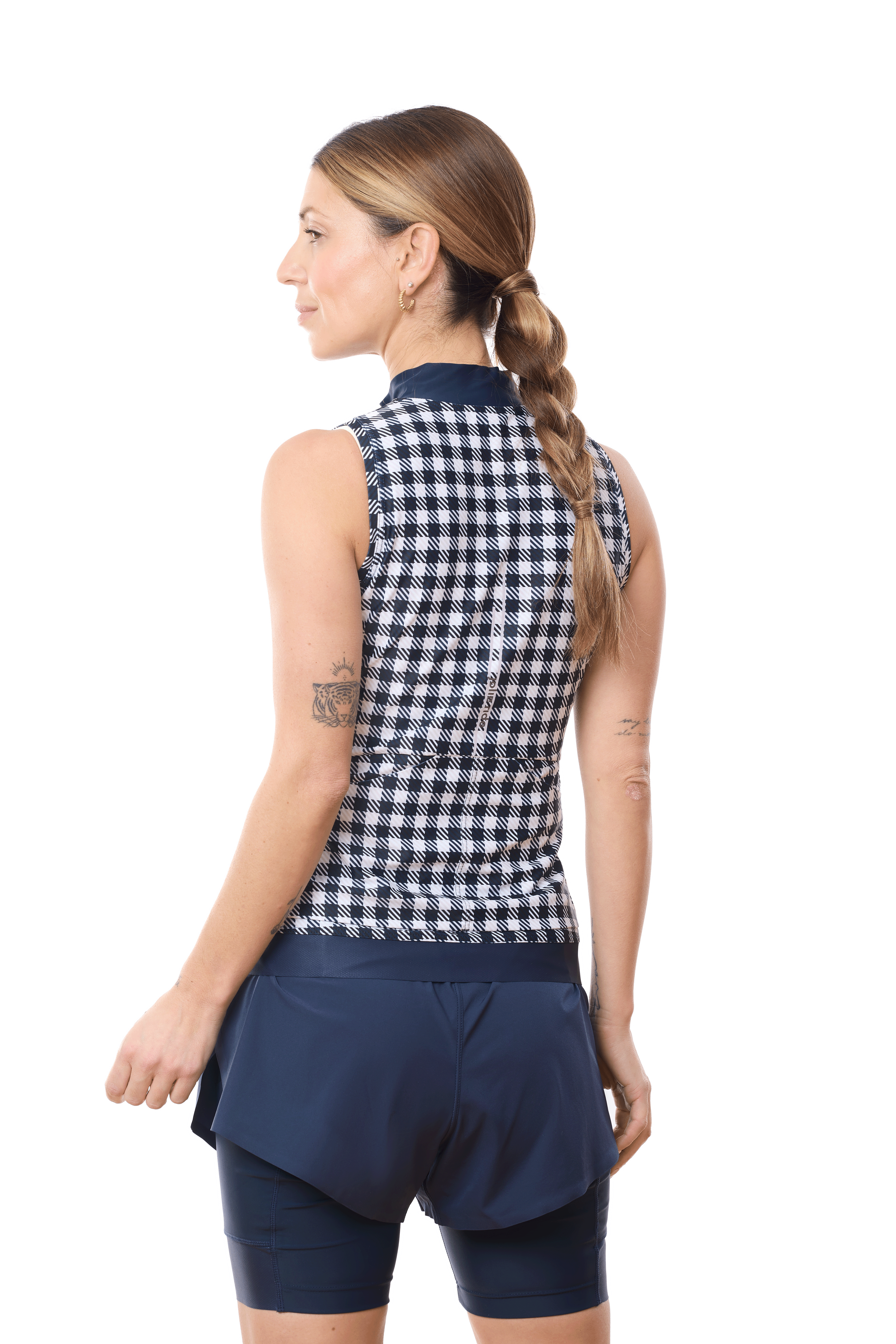 JolieRide Tank top Women's Half Zip Tank Top - Performance, Style & Comfort